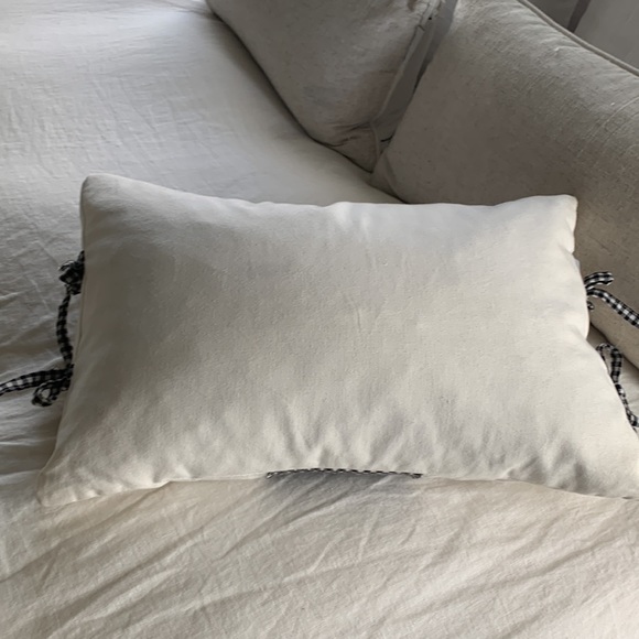 Rae Dunn feather pillow bed accent - Picture 4 of 9